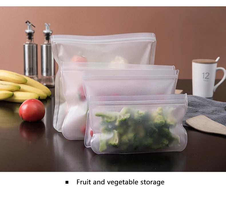 EcoSeal Reusable Food Storage Bags