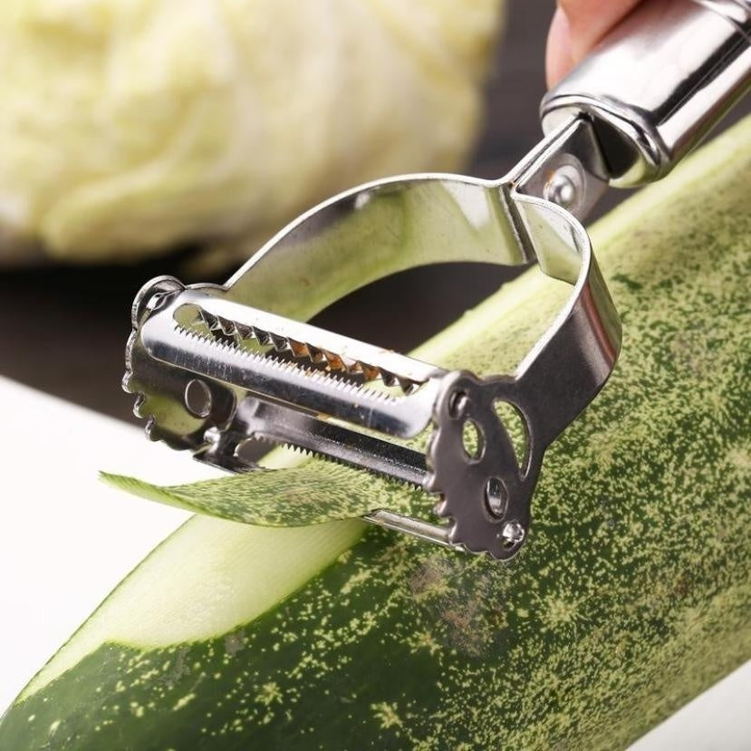 EcoSlice 3-in-1 Stainless Steel Peeler