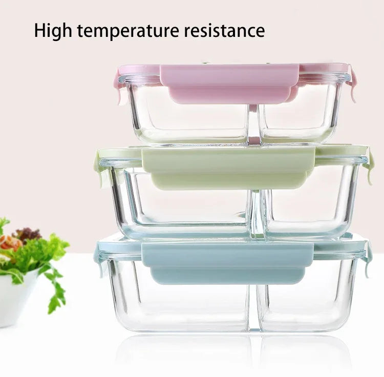 FreshLock Glass Bento Box