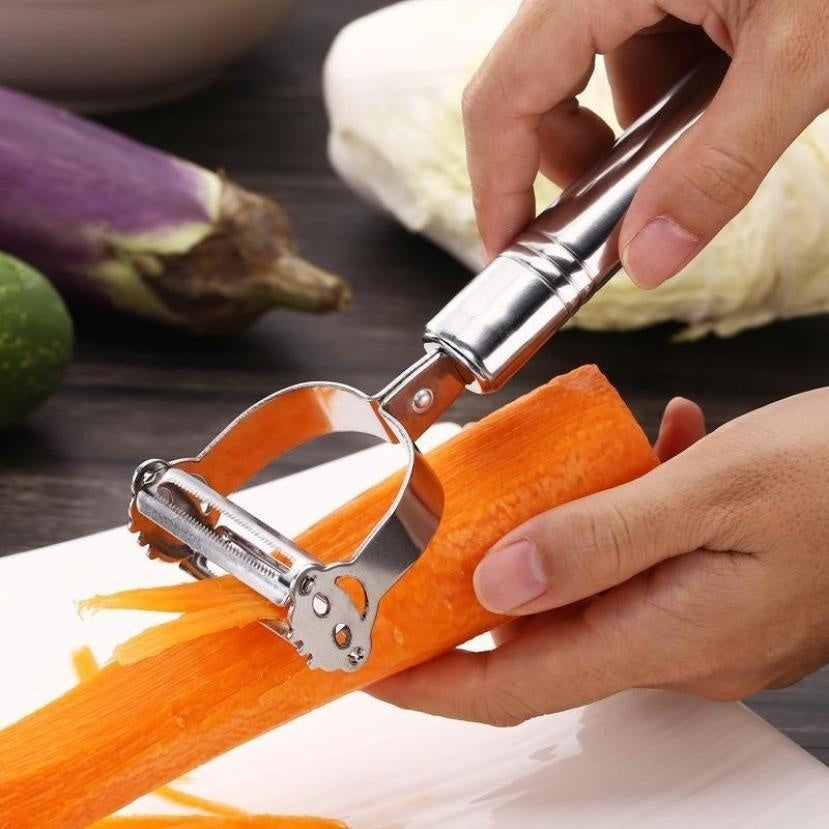 EcoSlice 3-in-1 Stainless Steel Peeler