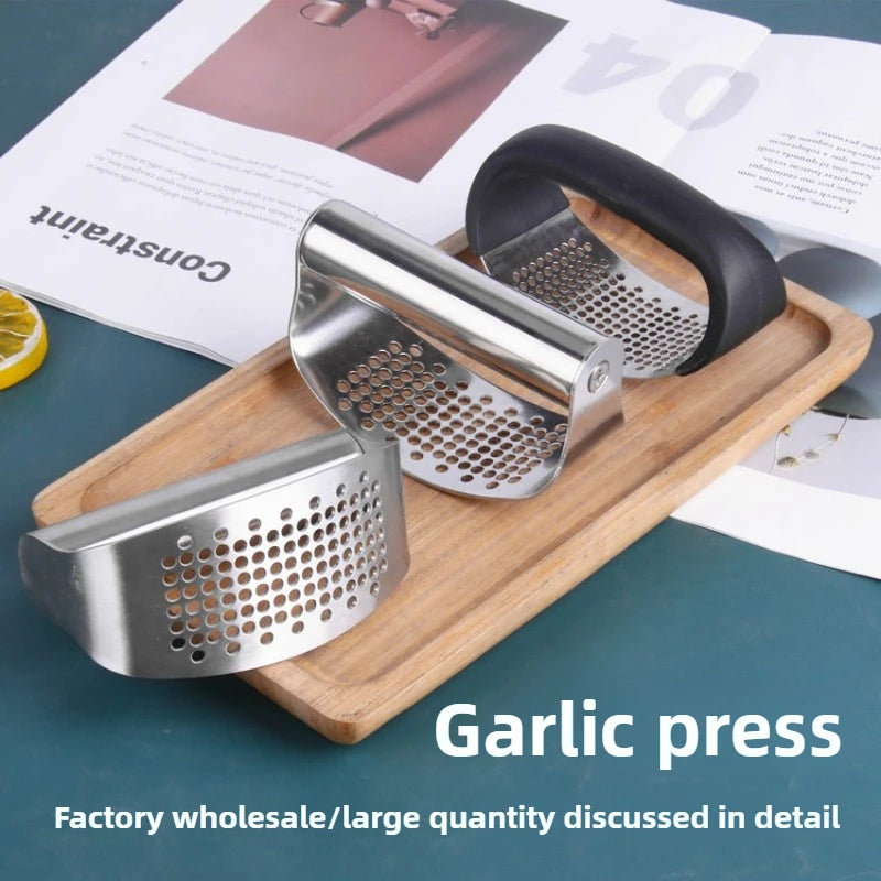 SteelCrush Garlic Press