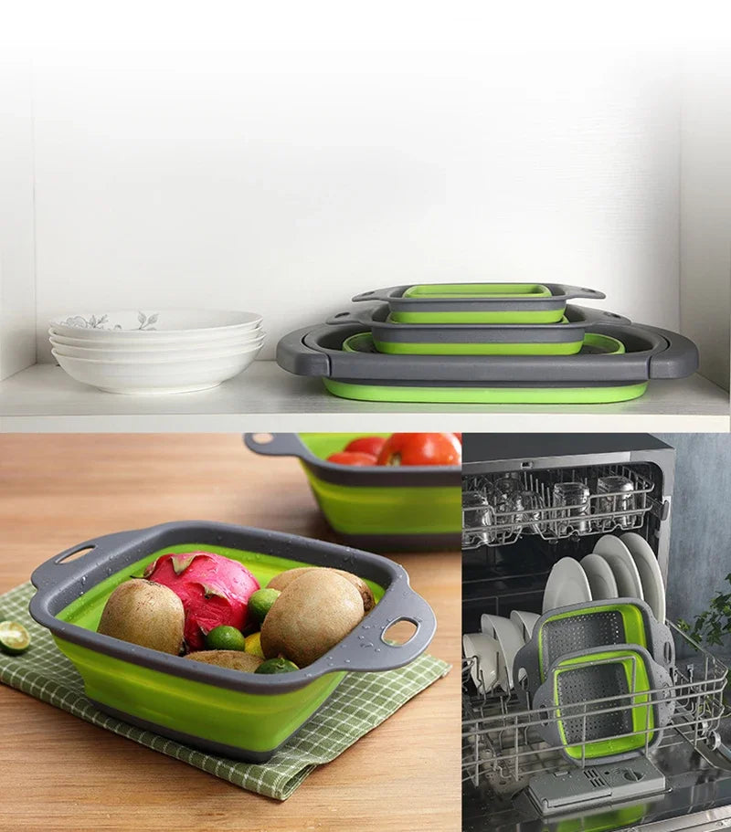 FlexWash Collapsible Colander