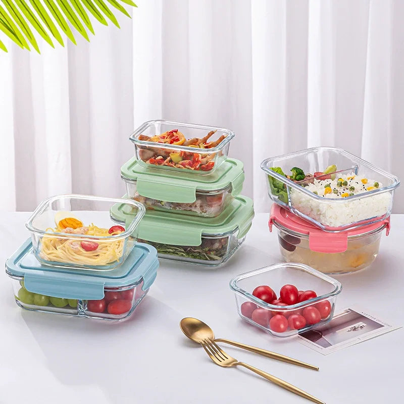FreshLock Glass Bento Box