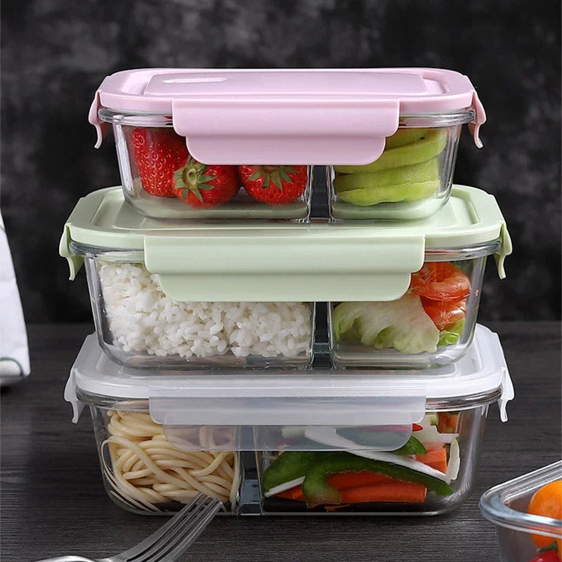 FreshLock Glass Bento Box