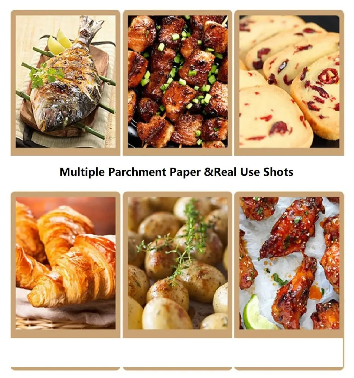 BakeEase Precut Parchment Sheets