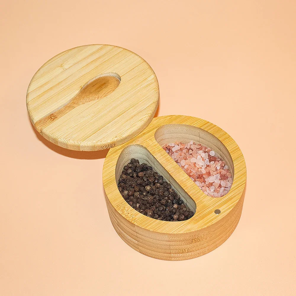 MagnaBamboo Salt & Pepper Jars