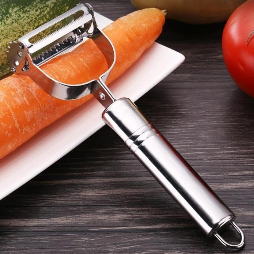 EcoSlice 3-in-1 Stainless Steel Peeler
