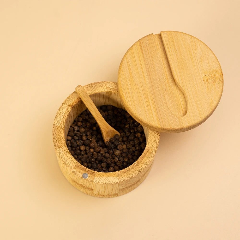MagnaBamboo Salt & Pepper Jars