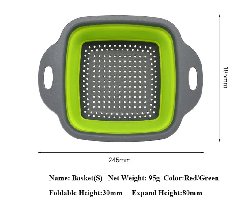 FlexWash Collapsible Colander