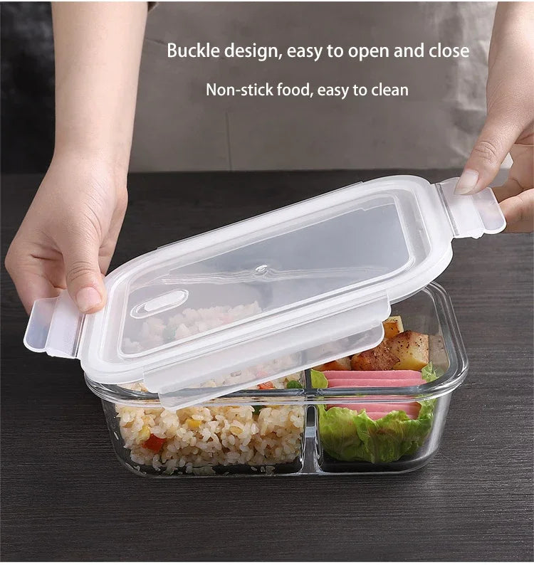 FreshLock Glass Bento Box