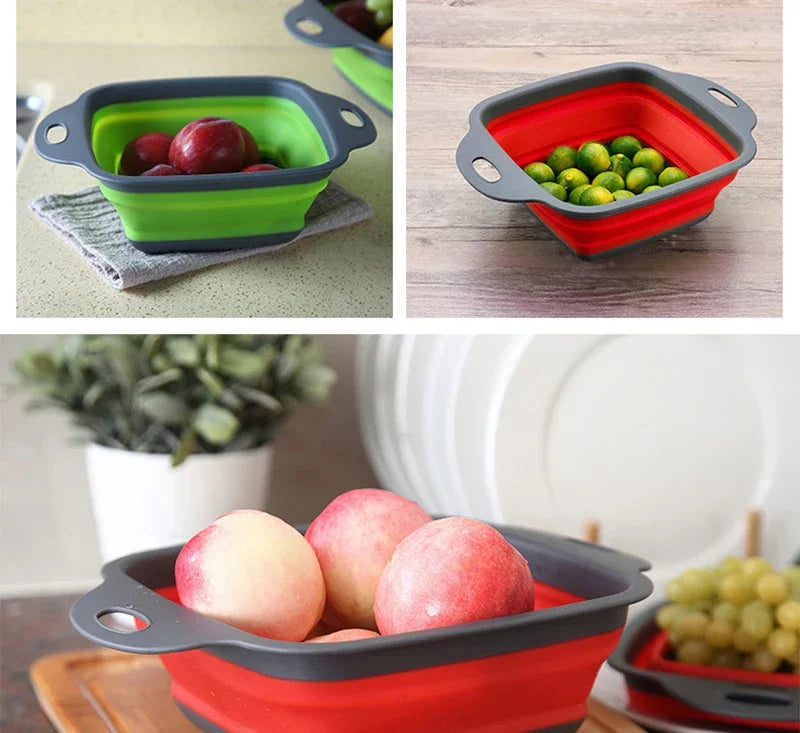 FlexWash Collapsible Colander