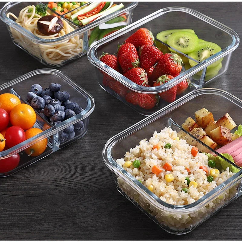 FreshLock Glass Bento Box