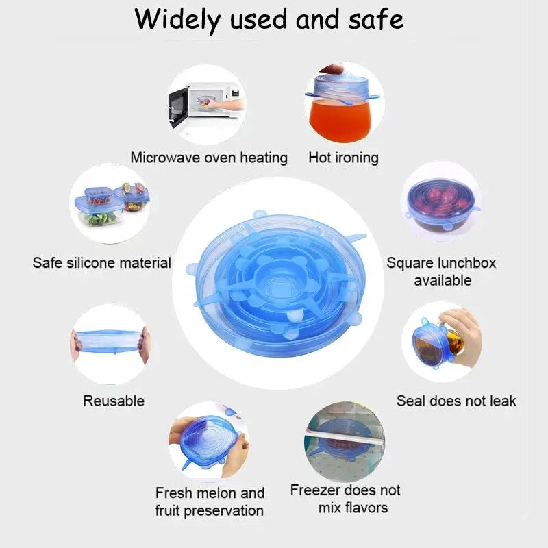 EcoCover Reusable Stretch Lids